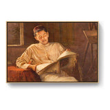 At Rest Pestonji Bomanjee - FLOATING FRAME