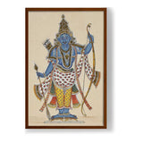 Rama Holding Arrows - Framed Canvas