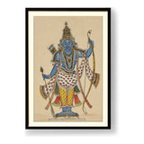 Rama Holding Arrows - WALL MOUNT FRAME