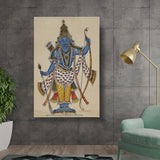 Picasoul - Artist - Rama Holding Arrows - Wall Canvas