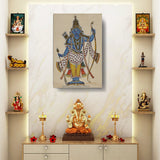 Rama Holding Arrows - Wall Canvas