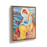Sree Ram With Little Squirrel - FLOATING FRAME