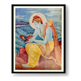 Sree Ram With Little Squirrel - WALL MOUNT FRAME