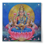 Lakshmi With A Kalasha - Acrylic Wall Photo