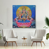 Picasoul - Artist - Lakshmi With A Kalasha - Acrylic Wall Photo