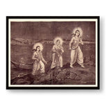Rama With Sita And Laxman - WALL MOUNT FRAME