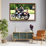 Shah Rukh Khan, The Lead Actor - Framed Canvas