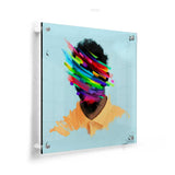 Faceless - Acrylic Wall Photo