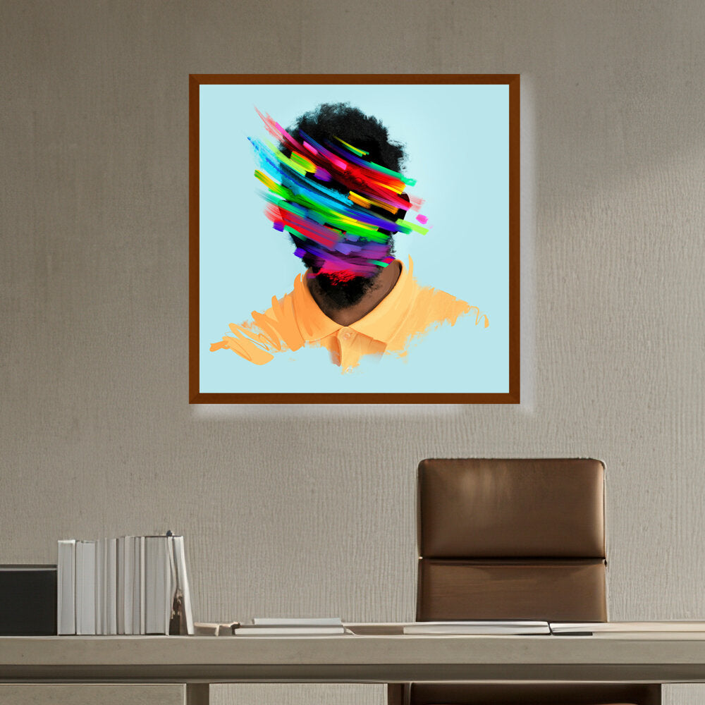 Picasoul - Artist - Faceless - Framed Canvas