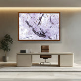 Picasoul - Artist - Cherry Blossom Trees - Framed Canvas