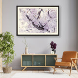 Cherry Blossom Trees - WALL MOUNT FRAME