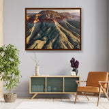 Rock Formations - Framed Canvas