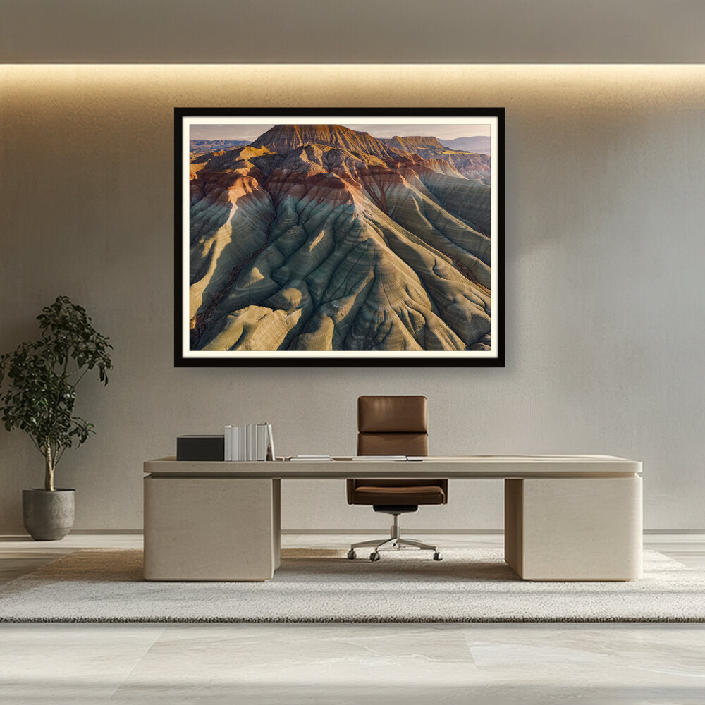 Picasoul - Artist - Rock Formations - WALL MOUNT FRAME