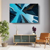 Skyscraper Tower Buildings - Wall Canvas