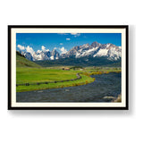 Stanley Idaho - WALL MOUNT FRAME