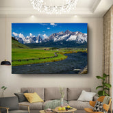 Picasoul - Artist - Stanley Idaho - Wall Canvas