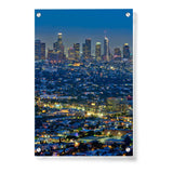 Scenic View Of Los Angeles - Acrylic Wall Photo