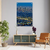 Scenic View Of Los Angeles - Acrylic Wall Photo