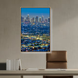 Picasoul - Artist - Scenic View Of Los Angeles - FLOATING FRAME