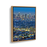 Scenic View Of Los Angeles - FLOATING FRAME