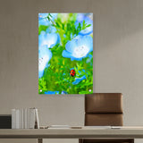 Picasoul - Artist - Red And Black Ladybug - Acrylic Wall Photo