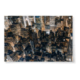 Aerial View Of Manhattan - Acrylic Wall Photo