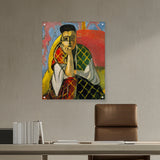 Picasoul - Artist - Odalisque With Gray Pants - Acrylic Wall Photo