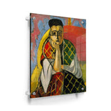 Odalisque With Gray Pants - Acrylic Wall Photo