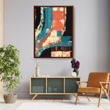 The Redemption Of Uncertainty - Framed Canvas