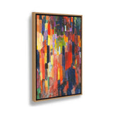 Madame Kupka Among Verticals - FLOATING FRAME