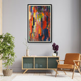 Madame Kupka Among Verticals - WALL MOUNT FRAME
