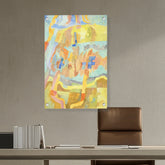 Picasoul - Artist - Decorative Triple Painting - Acrylic Wall Photo