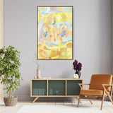 Decorative Triple Painting - FLOATING FRAME