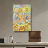 Picasoul - Artist - Decorative Triple Painting - Wall Canvas