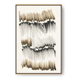 Ephemeral Strokes Painting - FLOATING FRAME