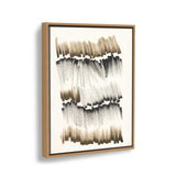 Ephemeral Strokes Painting - FLOATING FRAME