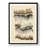 Ephemeral Strokes Painting - WALL MOUNT FRAME