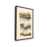 Ephemeral Strokes Painting - WALL MOUNT FRAME