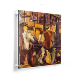 Abstract Geometric Planes - Acrylic Wall Photo