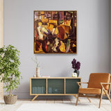 Abstract Geometric Planes - FLOATING FRAME