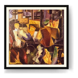 Abstract Geometric Planes - WALL MOUNT FRAME