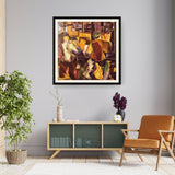 Abstract Geometric Planes - WALL MOUNT FRAME