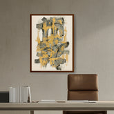 Picasoul - Artist - Abstract Motif - Framed Canvas