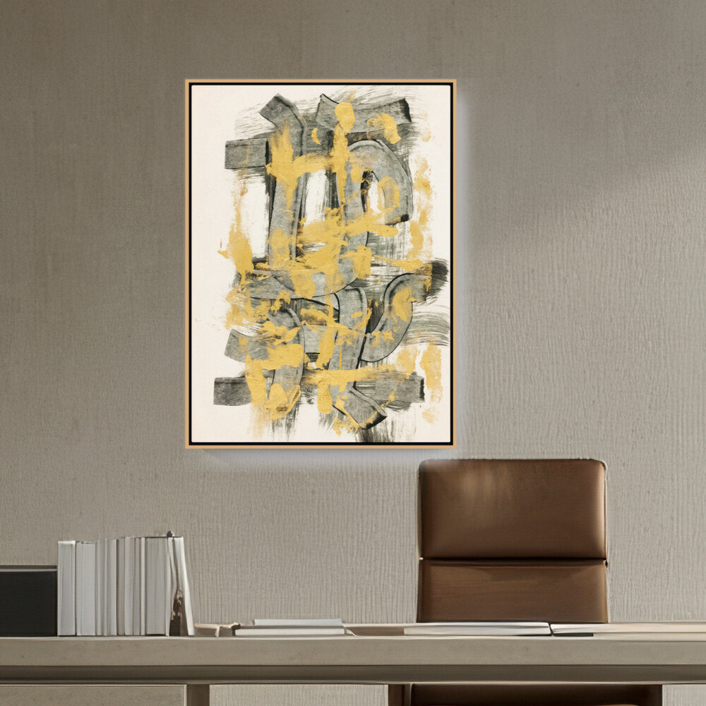 Picasoul - Artist - Abstract Motif - FLOATING FRAME