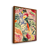 Japanese Woman - Framed Canvas