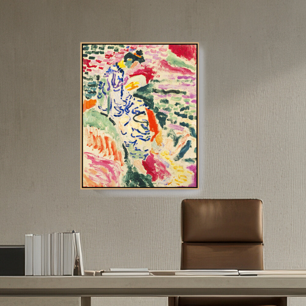 Picasoul - Artist - Japanese Woman - FLOATING FRAME