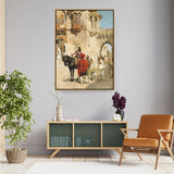 Departure For The Hunt - FLOATING FRAME