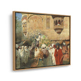 A Street In Jodhpur - FLOATING FRAME