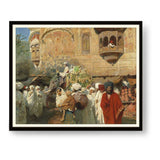 A Street In Jodhpur - WALL MOUNT FRAME