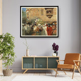 A Street In Jodhpur - WALL MOUNT FRAME